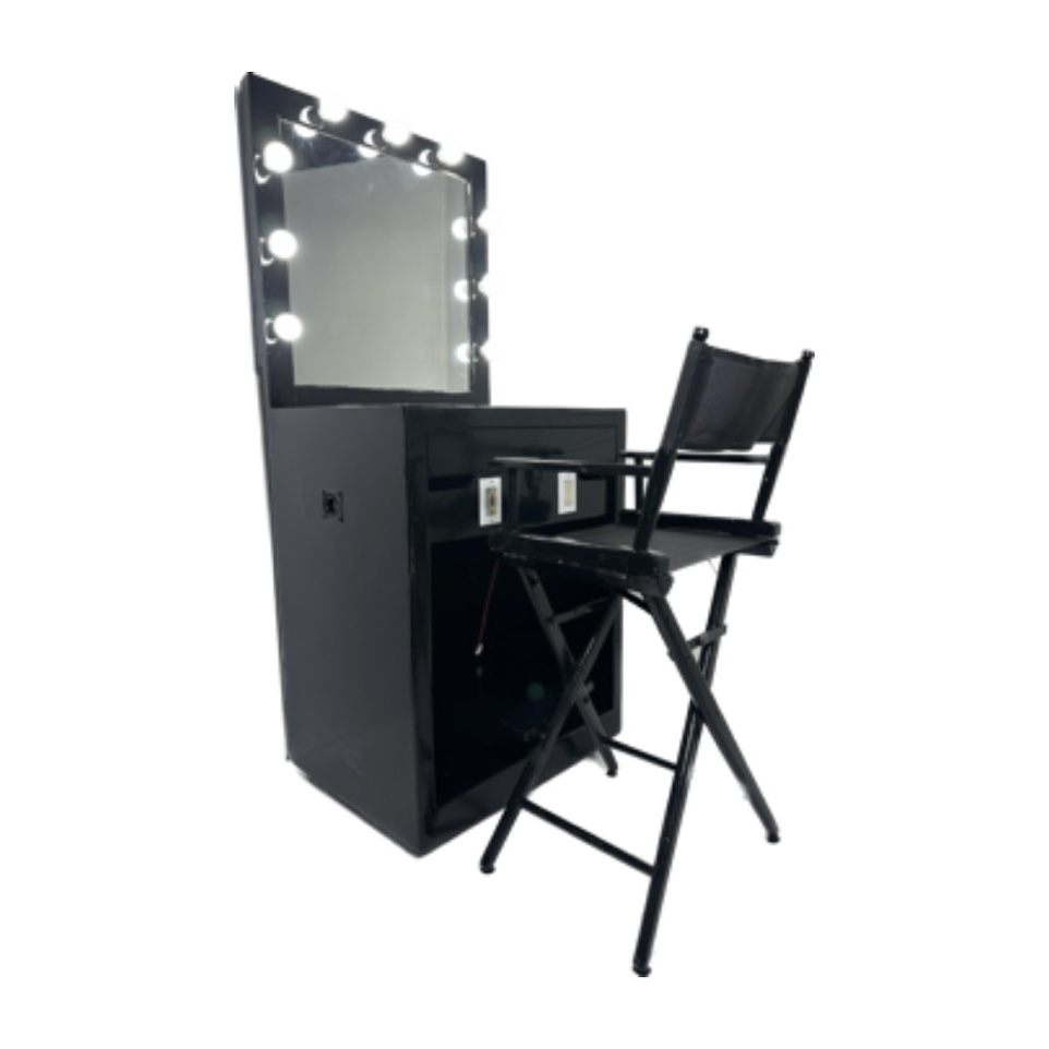 Black Makeup Station