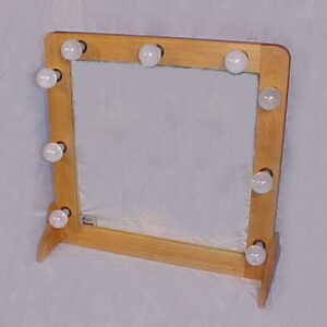 Table Top Mirror Wood