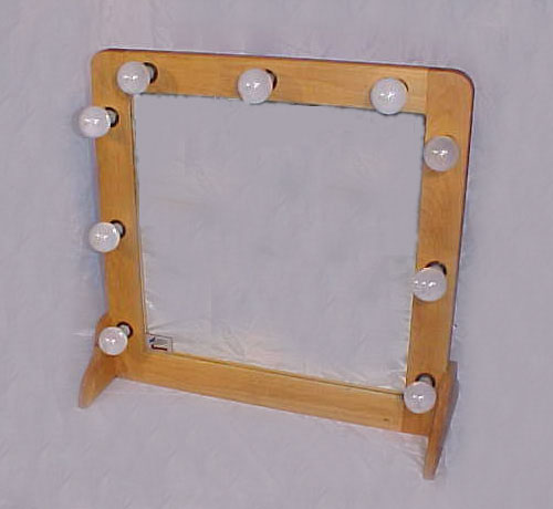 Table Top Mirror Wood