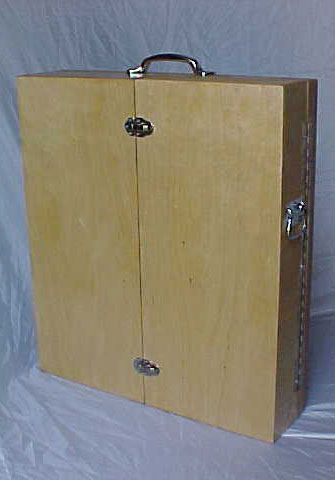 Suitcase Mirror Wood - Image 3